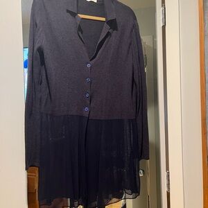Alberta Ferretti navy Cardigan